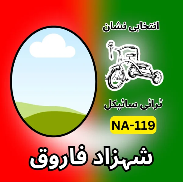 NA-119 PTI candidate symbol Election 2024