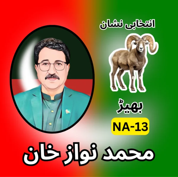 NA-13 PTI candidate symbol Election