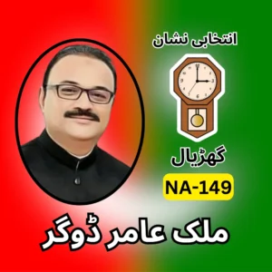 NA-149 PTI candidate symbol Malik Amir Dogar