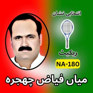 NA-180 PTI candidate symbol Mian Fayyaz