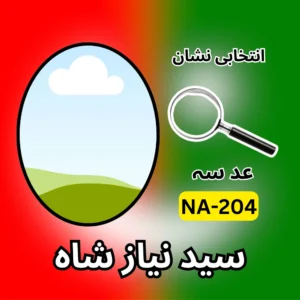 NA-204 PTI candidate symbol Syed Niaz Shah