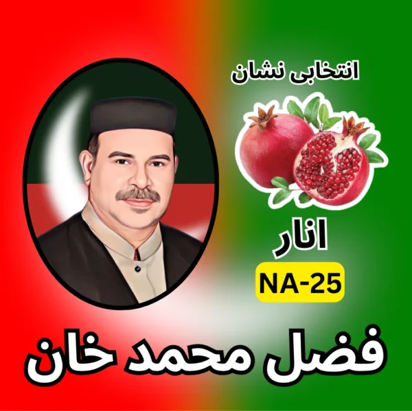 NA-25 PTI candidate symbol Election