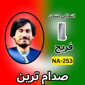 NA-253 PTI candidate symbol Saddam Tareen