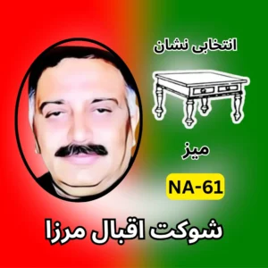 NA-61 PTI candidate symbol Election