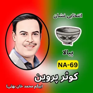 NA-69 PTI candidate symbol Election