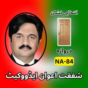 NA-84 PTI candidate symbol election